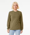 Unisex Triblend Long Sleeve OLIVE TRIBLEND